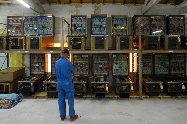 Saisie de machines à sous de type Bingo en avril 2005. Elles venaient de toute la région Paca.