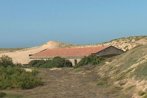 Ce centre de vacances de Labenne, dans les Landes est menacé par l'érosion. 