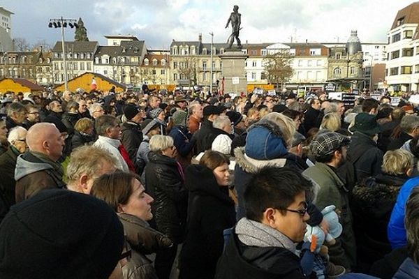 Les Colmariens ont massivement répondu présent à l'appel républicain