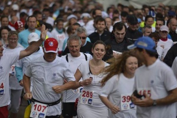 Le footing de l'Armada à Rouen.