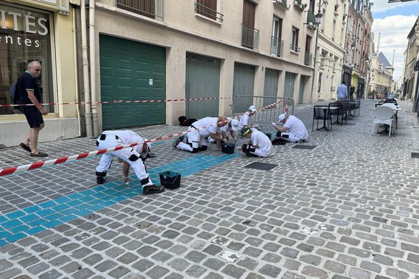 Les travaux devraient prendre deux à trois semaines.