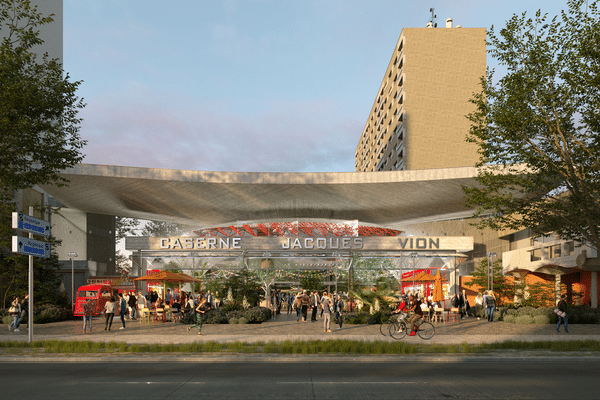 La livraison de la Caserne Vion réhabilitée est prévue pour 2028.