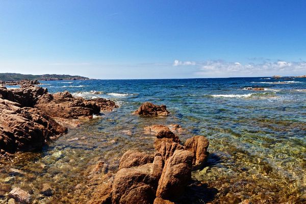 Plage de la Tonnara, près de Bonifacio