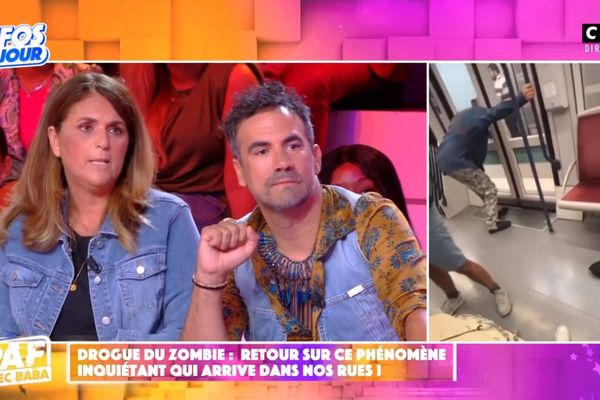 L'émission TPMP a propagé une fake news selon laquelle la "drogue du zombie" serait arrivée dans les rues de Rouen, lors de son émission du 12 septembre 2023.