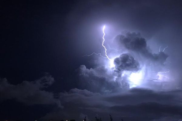 Cagnes-sur-Mer, des orages dans la nuit de ce mardi à mercredi