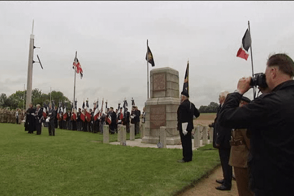 Le monument de la Cote 112, à Esquay-sur-Seulles, près de Caen