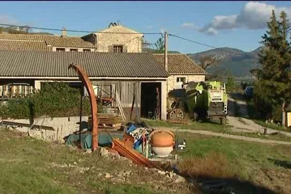 Dans la Drôme, le prix de certaines propriétés agricoles est devenu inabordable.