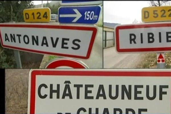 Antonaves, Ribiers et Chateauneuf de Chabre ne font plus qu'un seul et même village.