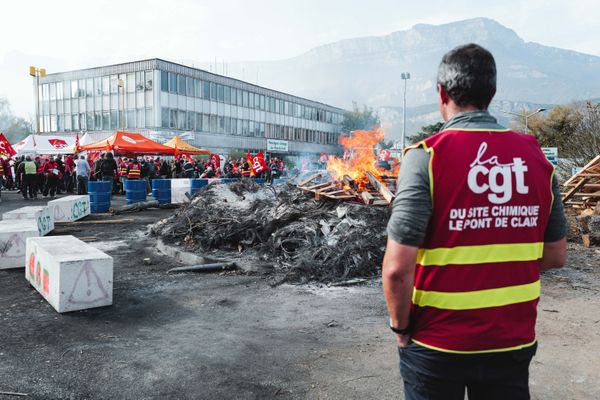 Une grève avait démarré en septembre 2024 sur le site Vencorex de Pont-de-Claix (Isère), après le placement en redressement judiciaire de l'entreprise.