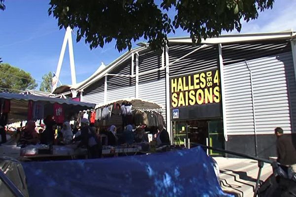 Les halles de la Mosson à Montpellier le 4 octobre 2016