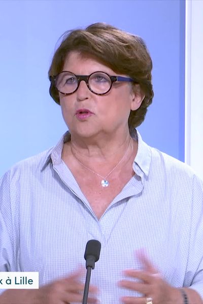 Martine Aubry était l'invitée du JT ICI 12/13 de France 3 Hauts-de-France le 13 août