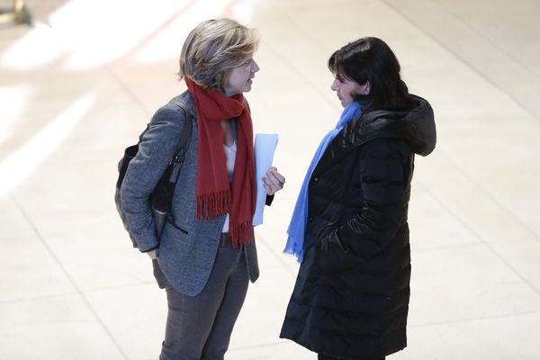 Valérie Pécresse et Anne Hidalgo en 2013.