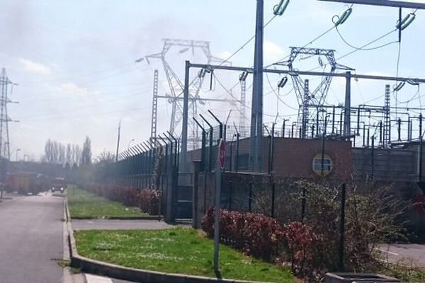 L'incendie est survenu dans un transformateur électrique de Douai.