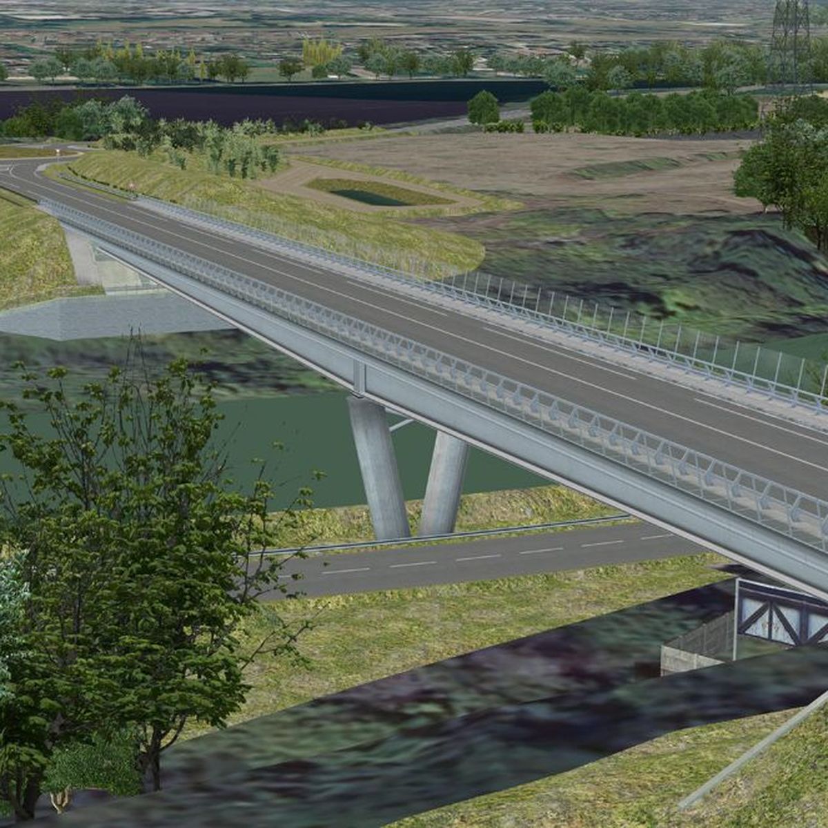 Caen La Mer Un Nouveau Viaduc Sur L Orne En 2019