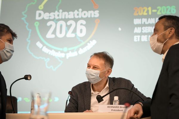 Bruno Bernard, lors du comité syndical du Sytral, le 17 décembre 2020.