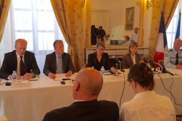 Conférence de presse à Digne, ce mercredi après-midi