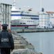 Une quinzaine de migrants ont été retrouvés par la police aux frontières sur le port de Cherbourg, dans une remorque frigorifique. Image d'archives.