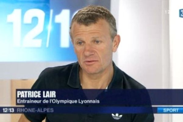 Patrice Lair, invité du 12/13 Rhône-Alpes