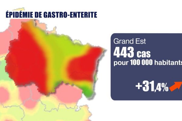 Le Grand Est est la seconde région la plus touchée après l'Ile de France 