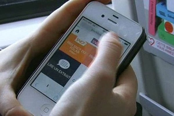 L'application SNCF et le flash code pour lire les livres digitaux dans les TER Languedoc-Roussillon