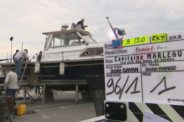 La série à succès de France 3 a installé ses caméras sur le port de Royan (Charente-Maritime).