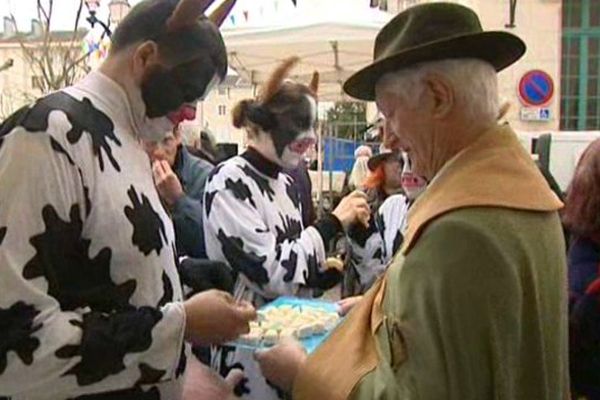 Même les vaches étaient de la fête