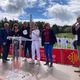 La championne olympique, Perrine Lafont, est la dernière relayeuse de la flamme à Font-Romeu.