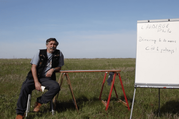 L'auberge philo de Michel Sparagano, professeur de philosophie au lycée Pierre d'Aragon de Muret.