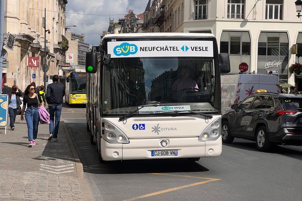 Des bus de substitution remplacent le tram pour trois mois.