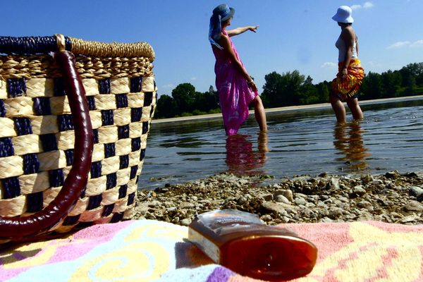 La Loire faussement calme