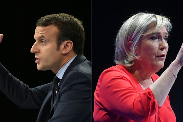 Emmanuel Macron et Marine Le Pen