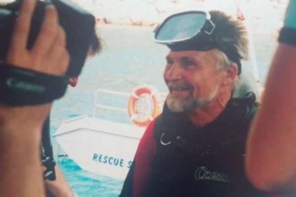 Bernard Delemotte, ancien plongeur aux cotés du commandant Cousteau