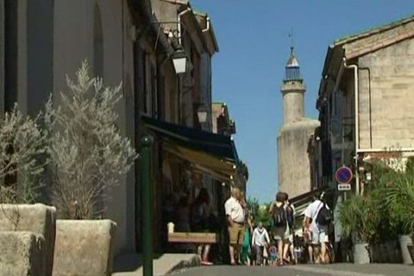 Moins de consommateurs au mois de juillet à Aigues Mortes 