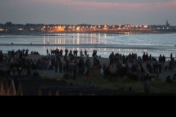 Ouistreham, le soir du 5 juin 