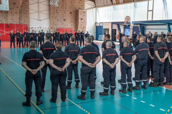 90 pompiers en renfort venus de l'ouest de la France