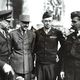 Le General Dwight D. Eisenhower, le General Joseph Pierre Koenig, le lieutenant général Omar N. Bradley et Sir Arthur Tedder à Paris en août 1944.