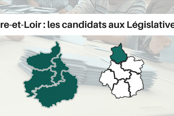 Le département d'Eure-et-Loir est composé de 4 circonscriptions législatives