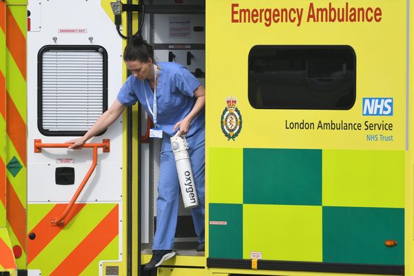 Une infirmière ce mercredi à l'hôpital Nightingale de Londres.