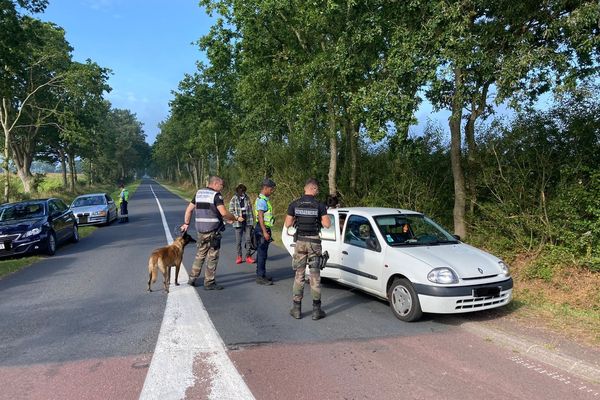 Une free party a été organisée ce weekend sur la commune de Pirou dans la Manche