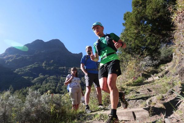 Le Grand Raid sur l'île de la Réunion, en 2017. 