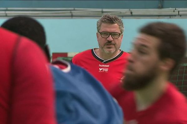 Pascal Mahé a repris les rênes des Vikings de Caen avec l'ambition de maintenir le club en Proligue.