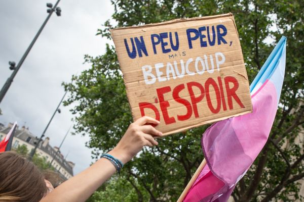 Manifestation contre le RN à Paris le 15 juin 2024