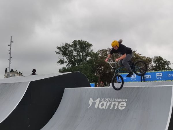 Les filles parmi les engagés dans les différentes disciplines du FISE de Reims