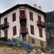 La maison de Célestine après le passage de la tempête Alex, Saint-Martin-Vésubie, avril 2023.