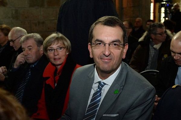 François Brière a été élu maire de Saint-Lô lors des dernières élections municipales.