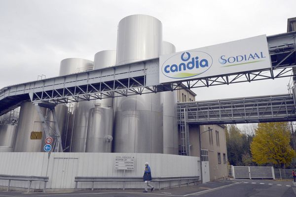 Le site de Candia au Lude avant sa fermeture en 2014.