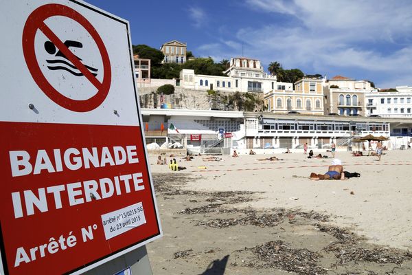 ILLUSTRATION de la plage du Prophète. ça vous donne envie de vous baigner ? Ben non !