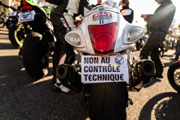 Les motards sont opposés à la mise en place d'un contrôle technique.