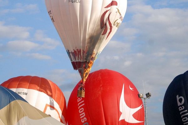 L'accident s'est produit en marge du Championnat de France de montgolfières