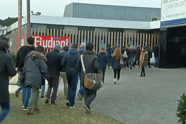 De très nombreux lycéens et étudiants ont arpenté les allées du salon